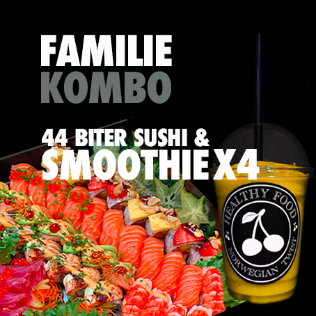 FAMILIEKOMBO SUSHI&SMOOTHIES