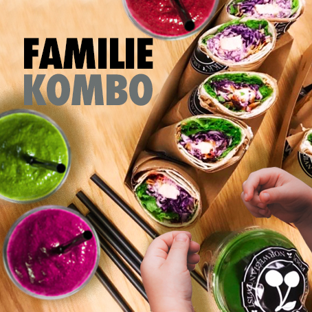 FAMILIEKOMBO WRAPS&SMOOTHIES